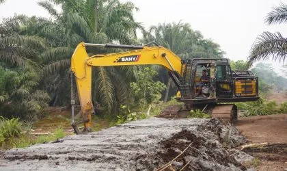 Progres Jalan dan Tanggul TMMD 130 Sentuh Angka 23 Persen, Pasiter Beri Instruksi Tegas Jaga Kualitas Pekerjaan