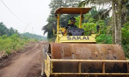 Kian Matang, Progres Tiga Infrastruktur Utama TMMD Melesat Tembus 80 Persen Lebih